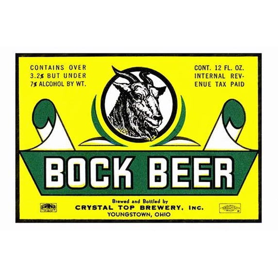 Bock Beer- Fine Art Canvas Print (20" x 30")