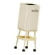 thumbnail image 5 of Bote de Basura Alto con Ruedas Y Compartimento Doble Cubo de Desperdicios Sin Tapa con Almacenamiento Extra Y Diseño Ergonómico Estructura Sólida en P beige con bandeja, 5 of 9