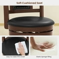 thumbnail image 6 of Gymax 30.5'' Swivel Bar Stool Set of 4 Counter Height Bar Stools Armless Chairs for Pub, 6 of 8