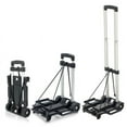 thumbnail image 1 of BESTYASH Carro Plegable Portátil Negro Con Mango Ergonómico Para Transporte Fácil En El Hogar, 1 of 8