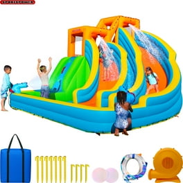 Sidewinder Falls Walmart Banzai Water Park Pool Slide Blow Up Pool