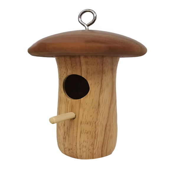 ACDANC Hummingbird House Hummingbird Houses for Outside for Nesting Wooden Hummingbird Houses for Outside Bird Houses for Outside Natural Wood Hummingbird Gift
