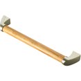 thumbnail image 2 of 1Pcs Wooden Bathroom Handle For Toilet Safety 13.4x2.8in, 2 of 8