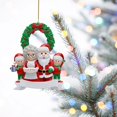 thumbnail image 4 of OUSITAID Personalized Christmas Decorations 2022 Home Custom Snowman Home Christmas Decorations Holiday Home Tree Decorations, 4 of 6