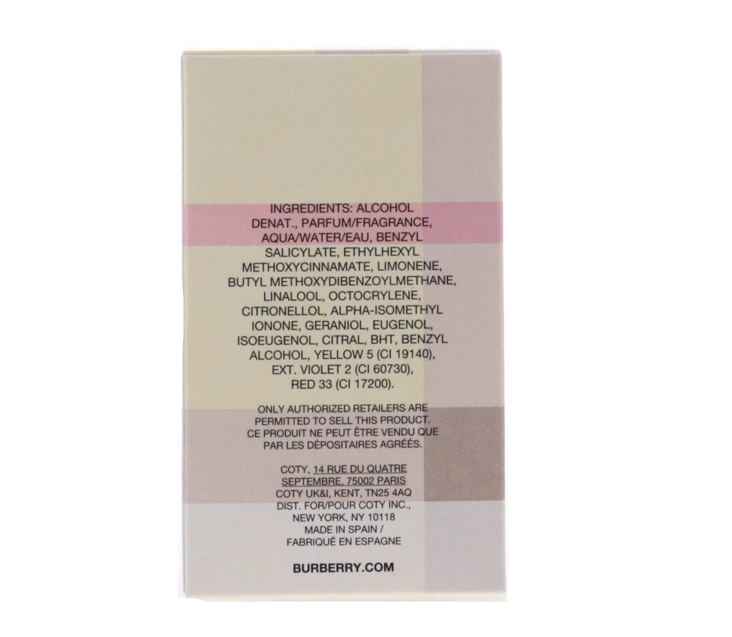 Burberry London Eau de Parfum for Women, 1 oz - Walmart.com