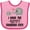 Pink and Fuchsia, variant on Inktastic Grandkids Best Grandma Ever Boys or Girls Baby Bib