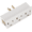 White, variant on Leviton 697 Duplex Receptacle — UL Listed for US Residential Electrical Code Compliance, Drop-in NEC-Standard Wiring