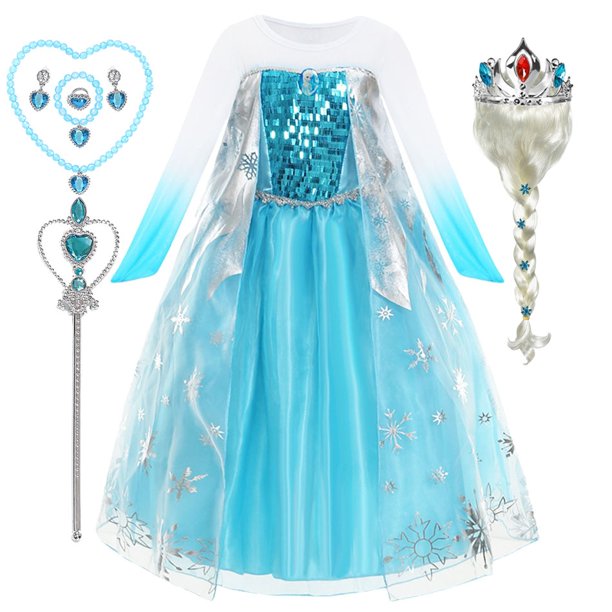 Disney Jasmine Dress Aladdin Princess Magic Lamp Girls Birthday Party Cosplay Costume Top+Pant+Headband Carnival Clothes Vestido9-10T(Size150) Gao Jinjia LED