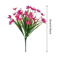 8 Bundles Daffodils Flowers Outdoor Spring Flowers (Red) twigs and
