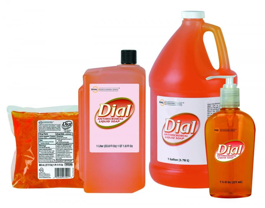 Dial Antimicrobial Soap, 7.5 oz. Pump Bottle, Floral Scent, 1 Count