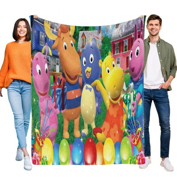 Backyardigans Throw Blanket Gifts for Fans Lover Girls Boys Women Present Hoodie Him Bed 60"x80"
