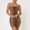 Brown, variant on LOVZFMLL Dresses Women's Fashion Leopard Print Short Dress Temperament Dress Women