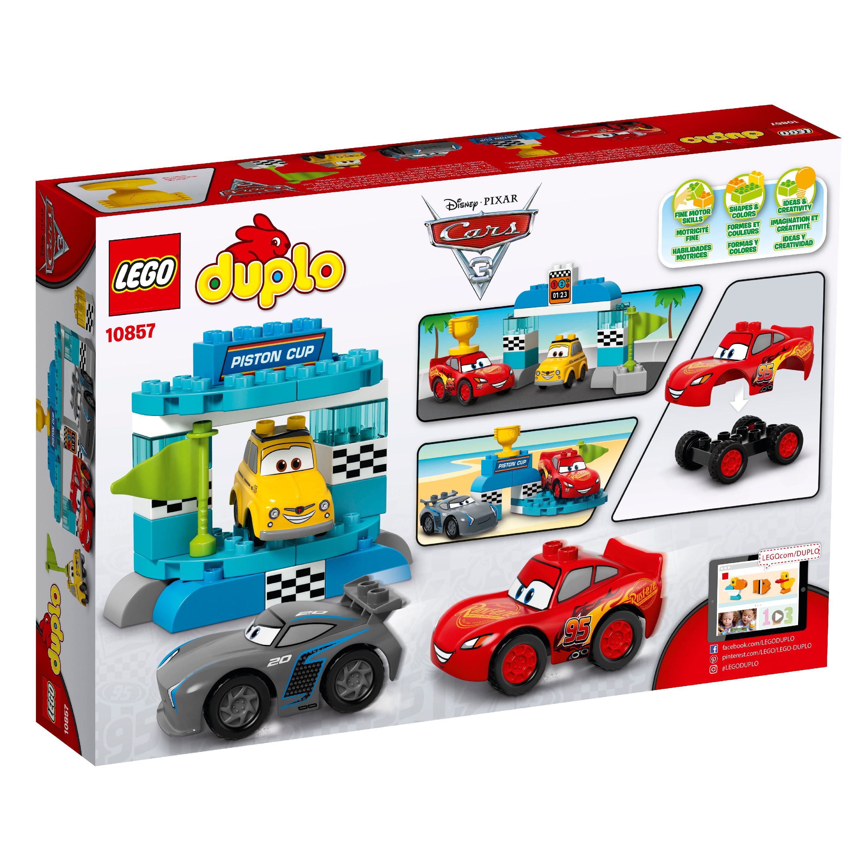 lego duplo piston cup race