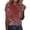 Red, variant on MEICHEN Womens Casual Short Sleeve Tops Neck T Shirts Summer Loose Fit Daily Wear Blouse for Women