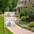 thumbnail image 2 of Yayeee Garden Flag 12" x 18" Double Sided Outdoor Yard Lawn Holiday Decorations, Brown Nordic Christmas, 2 of 6