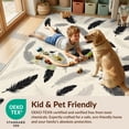 thumbnail image 4 of Design&I 8'x10' Washable Area Rug Extra Large Skid-Resistant Low Profile Long Minimalist Hallway Scattered Featuring Contemporary Entryway for Living Room, Family, 4 of 7