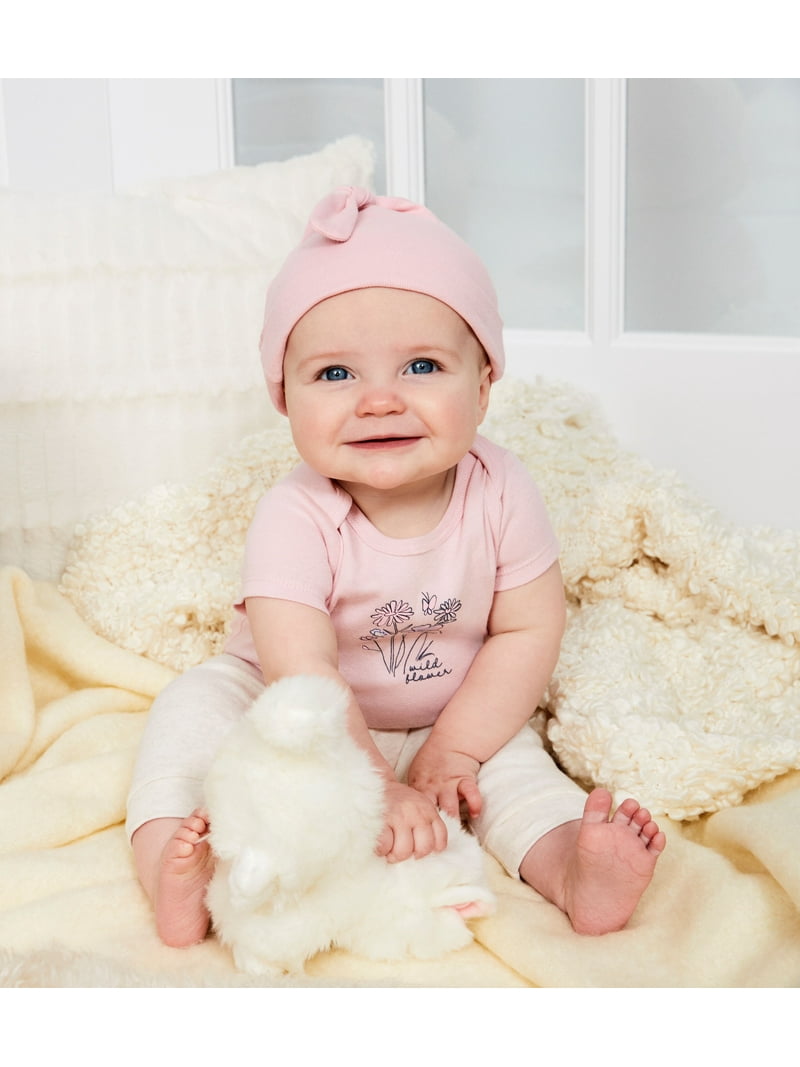 Garanimals Newborn Baby Girl Shower Gift Set, Newborn-6/9 Months