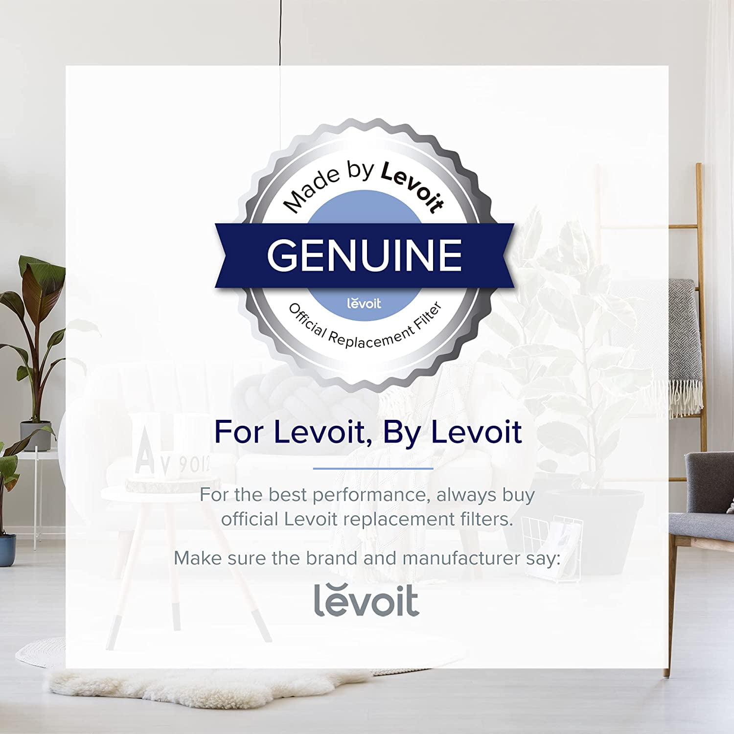 Levoit Air Purifier Replacement Filter Core P350-P-RF, Genuine, for Core P350-P, 1 Pack