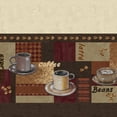 thumbnail image 2 of Achim Kitchen Curtain and Swag Set, Coffee, 36" x 57", 2 of 5