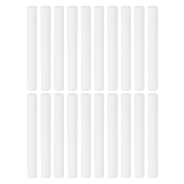 Unique Bargains Cotton Filter Sticks, Refill Sticks Filter Wicks Replacement (2.76'' x 0.31''), White 20Pack