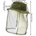 thumbnail image 3 of Sun Hats for Men Women Bucket Hat UPF 50+ Boonie Hat Foldable UV Protection Hiking Beach Fishing Summer Safari, 3 of 5