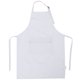 thumbnail image 1 of Delantal largo impermeable con bolsillos Delantal ajustable de PVC para restaurante Chef Hot Pot (blanco), 1 of 6