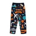 thumbnail image 5 of Balery Creative Transport print Women's Pajama Pants,Ultra Lightweight Pjs,Lounge Pant-Medium, 5 of 9