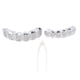 thumbnail image 1 of Juego de brackets dentales de estilo hip hop, de aleación, para decoración de dientes, ideal para fiestas de Halloween y plata., 1 of 14