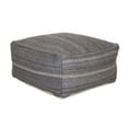 thumbnail image 5 of Parkland Collection Masoud Transitional Gray Pouf, 5 of 5