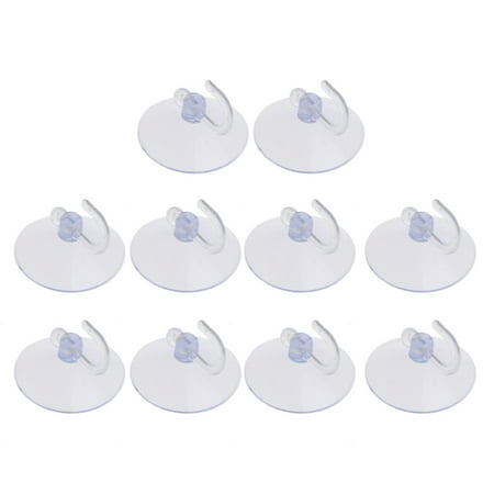 

SPHET 10PCS Glass Window Wall Strong Suction Cup Hooks Hanger Kitchen Bathroom door