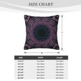 thumbnail image 4 of ZICANCN Mandala Pattern Decorative Throw Pillow Covers , Couch Sofa Decorative Knit Pillow Covers for Living Room Farmhouse 24"x24", 4 of 8