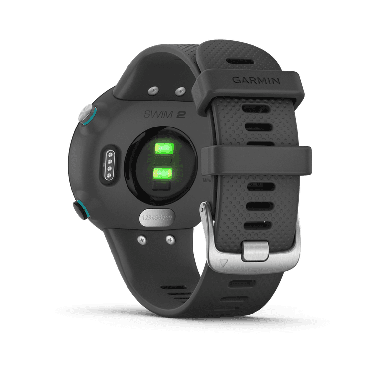 Garmin Swim 2 GPS Swimming Smartwatch Fitness Trackers with Wearable 4U  Power Pack Bundle (Slate) 