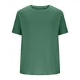thumbnail image 5 of GuangCheng Mens Short Sleeve T-Shirts,Textured,Crew Neck,Oversized Fit,Pullover,Soft,Breathable,Comfortable,Casual Tops,Green,Size XL, 5 of 5