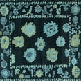 thumbnail image 1 of Ahgly Company Indoor Square Abstract Light Blue Modern Area Rugs, 8' Square, 1 of 4