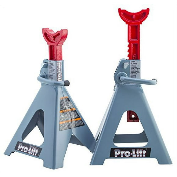 Pro-Lift Support de Prise 6 Tonnes Robuste - Double Verrouillage - Poignée Verrouillable et Goupille de Mobilité pour Atelier de Réparation Automobile avec Sécurité Supplémentaire