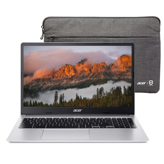acer Chromebook 315 15.6" FHD Laptop for Students, 4GB RAM, 64GB eMMC   128GB SD Card, Intel Celeron N4500 Processor, Wi-Fi 6, HDR Webcam, Type-A&C, Chrome OS