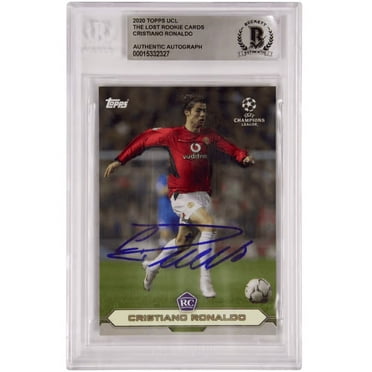 Cristiano Ronaldo Signed 2020 Topps Lost Rookie Set – BGS Authentic