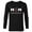 Black, variant on Star Wars Mom Rules the Galaxy Family Birthday Mother’s Day - Long Sleeve T-Shirt for Men - Customized-Navy