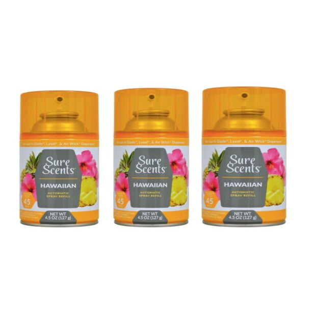 Sure Scents Hawaiian Mist Automatic Spray Refill 4.5OZ