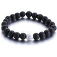 thumbnail image 5 of Pulsera de Pareja a Distancia en Blanco y Negro en Perla Pulsera Dúo Yin/Yang | Idea de regalo perfecta para el día de San Valentín, cumpleaños | Bisutería Original para Hombre y Mujer para Enamorados, 5 of 5