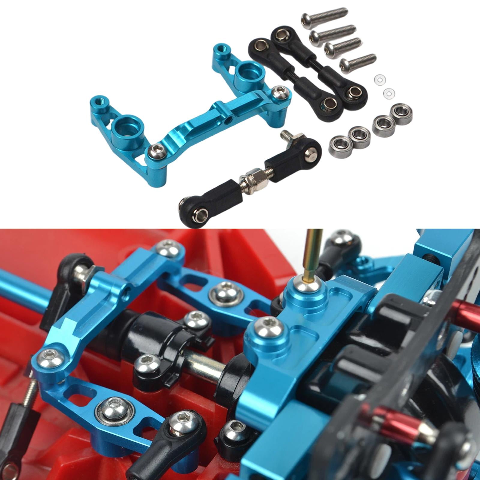 Essieu Avant Arrière RC, Ensemble De Direction Avant RC En Aluminium Ensemble De Base Essieu Arriere De Voiture Rc Pour Voiture Escalade 1 24 Voi 94204341