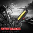 thumbnail image 4 of Bicicleta Luz trasera LED para de Ndcxsfigh  montañaluces traseras USB para montar de noche (luz blanca), 4 of 8