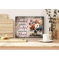 thumbnail image 3 of Farmhouse Wall Art Thankful Grateful Blessed Wall Decor for Kitchen Rustic Christian Blessed Sign Decor Butterfly Floral Pictures Family Canvas Prints Artwork for Living Room Home Decorations 12x16", 3 of 6