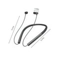 thumbnail image 3 of Back to School Gifts under $5 Neckband Bluetooth Earbuds, Wireless Bluetooth 5.2 Headphones With Microphone, Ultra-Lightweight Comfort, IPX4, Deep Bass Strong Beat, 10H Use Time on Clearance, 3 of 7
