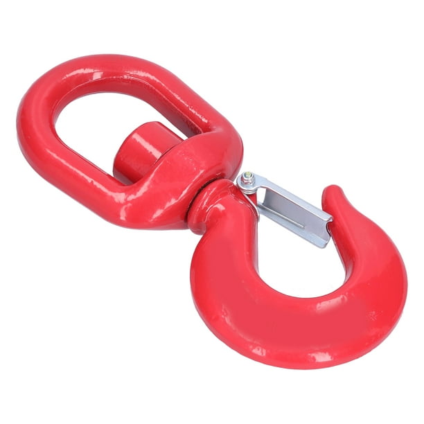 Crane Hook, 7 Tons Rated Load Stretch Resistance Rotating Lifting