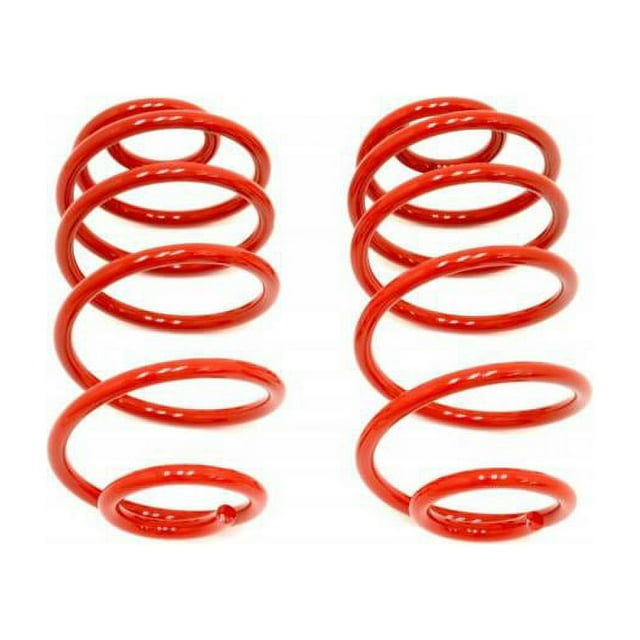 BMR Suspension SP015R Ressorts Abaisseurs - Arrière - 2 Po Goutte - Rouge - 1967-72 GM A-Corps