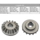thumbnail image 5 of 2Pack 5140061-65 Table Saw Replacement, Bevel Gear Parts, Fits for DW745 DWE7490, 5 of 5