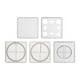 thumbnail image 1 of Regla de funciones matemáticas geométricas, plantilla de dibujo multifunción, regla de dibujo matemático para 9.º grado, 1 of 9