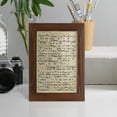 thumbnail image 5 of Vellum Songbook II -Framed Print w/glass-Chestnut, 5 of 8