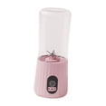 thumbnail image 3 of Abbracc Personal Size Blender Portable Blender Cup for Fruit Juice Watermelon Grapefruit Pink, 3 of 9